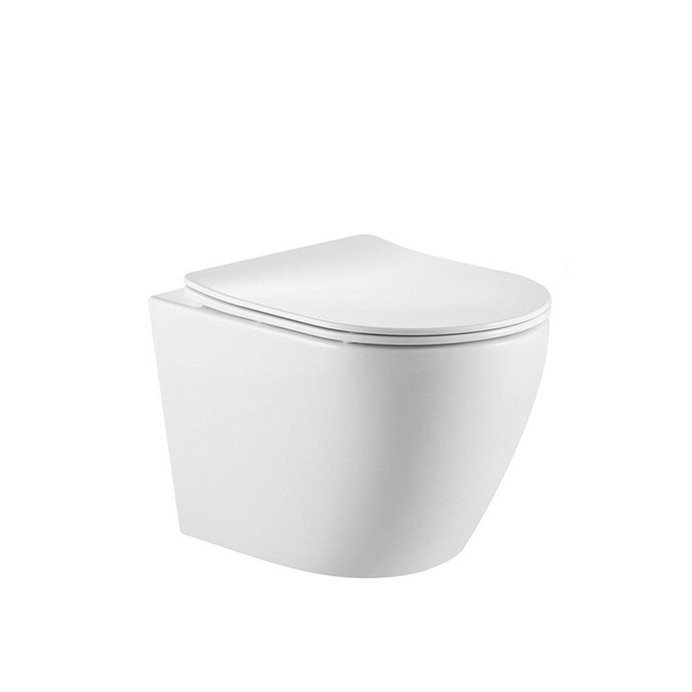 Приобрести triton подвесной унитаз verso 1832 tornado, безободковый с тонким сиденьем, микролифт