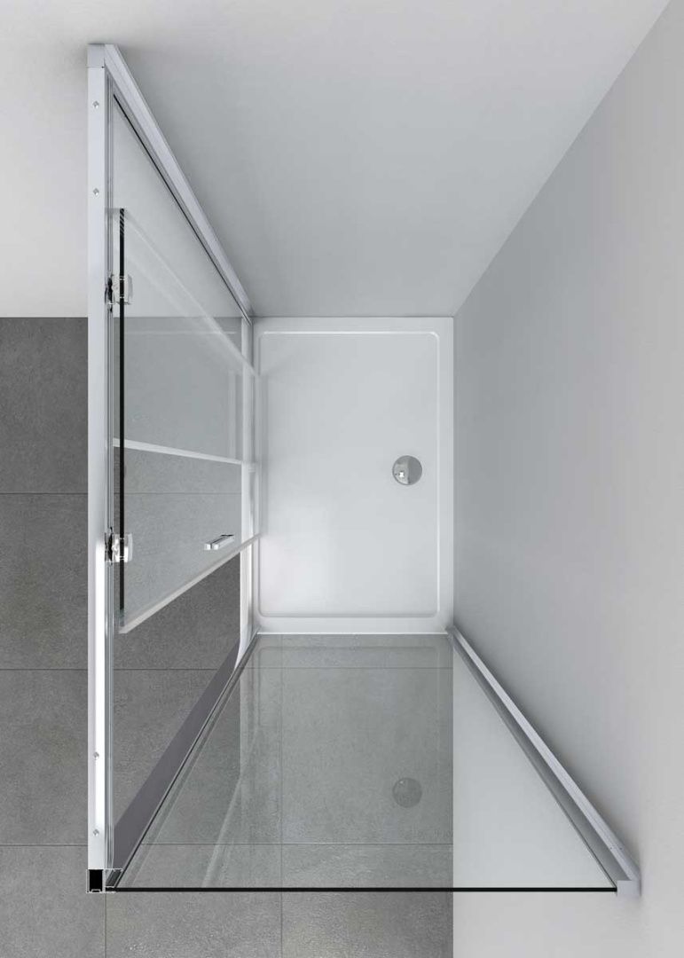 Приобрести vincea душевое ограждение soft 100х140 см, прозрачное, хром vsr-3so1014cl