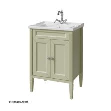 Caprigo Тумба с раковиной ALBION CONCEPT 60 см, зеленая