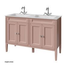 Caprigo Тумба с раковиной ALBION CONCEPT 120 см, красная