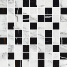 Мозаика Kerranova Marble Trend 300x300 мм, MR, светло серый 2