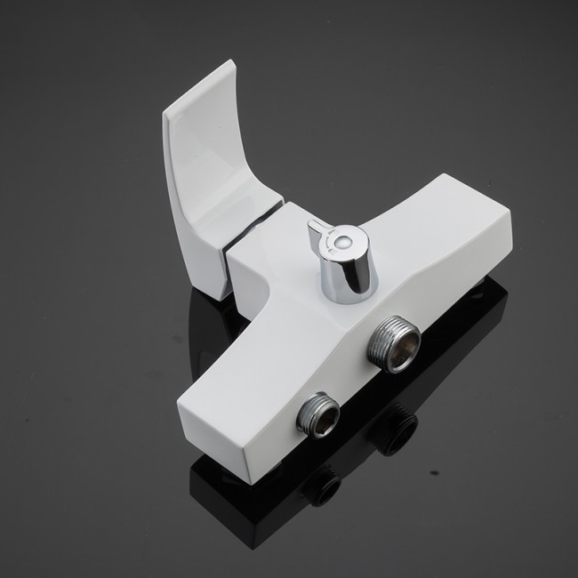 Приобрести gappo смеситель для ванны и душа g2207-7, белый 94944