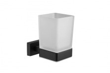 Стакан для зубных щеток Vieir V5005C чёрный