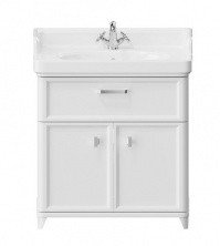 Тумба напольная с раковиной Kerama Marazzi POMPEI 80 см, белый