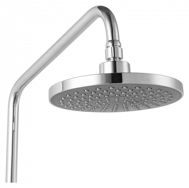 Приобрести fit r душевая колонна для душа без смесителя (верхний душ круглой формы)