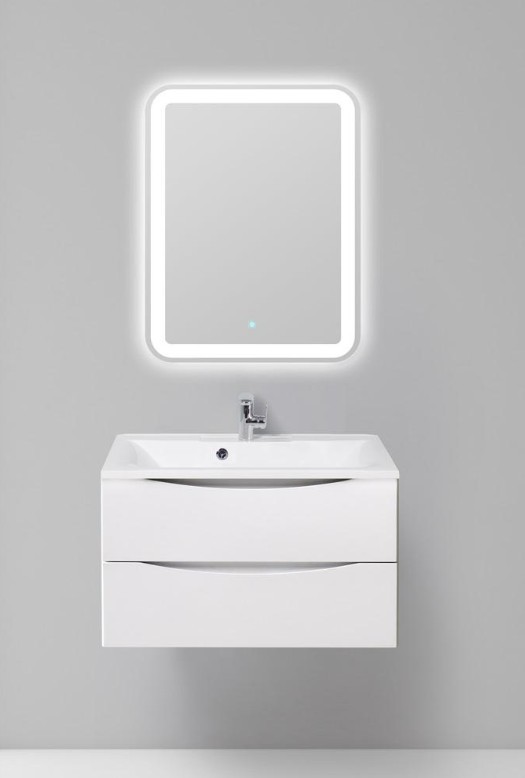 Приобрести тумба подвесная с раковиной belbagno marino-1000-2c-so-bo-p 100 см, bianco opaco
