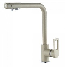 Смеситель для кухни ViEiR Kitchen 345 мм, с подключением к фильтру, бежевый V15008B