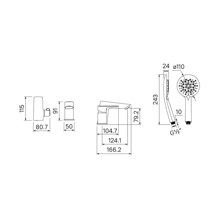 Приобрести iddis смеситель на борт ванны cloud, 3 -отверстия, белый\золото clowg30i07