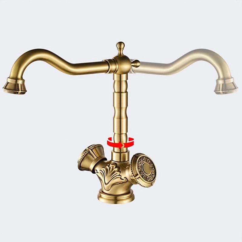 Приобрести gerhans смеситель для кухни k18, античная бронза k14118