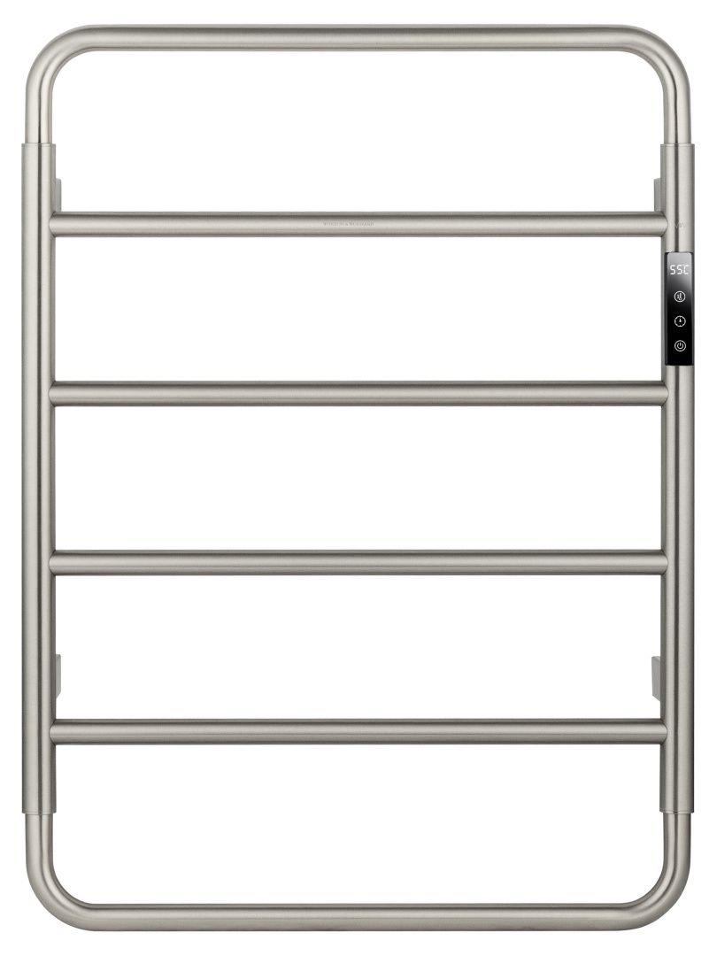 Приобрести полотенцесушитель электрический wonzon & woghand wismar, брашированный никель (ww-al201-br)