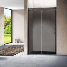 Vincea Душевая дверь Como 120 см, тонированное, черное VPS-1C120CGB