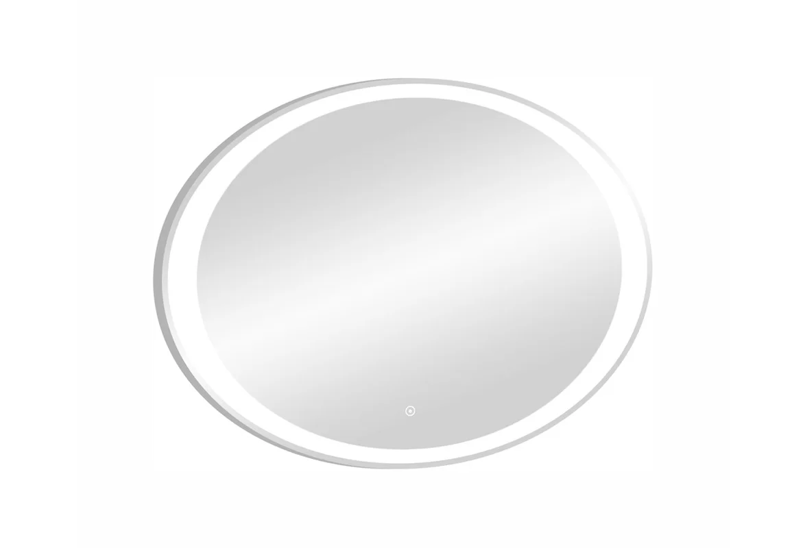 Приобрести continent зеркало с подсветкой credo 90х70 см, белое