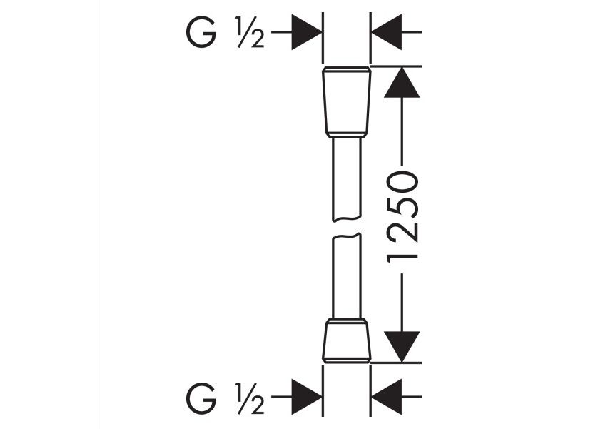 Приобрести 28272000 шланг isiflex 1,25 м, ½’