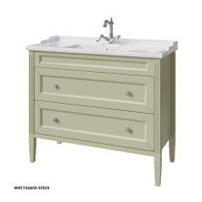 Caprigo Тумба с раковиной ALBION CONCEPT 100 см, зеленая