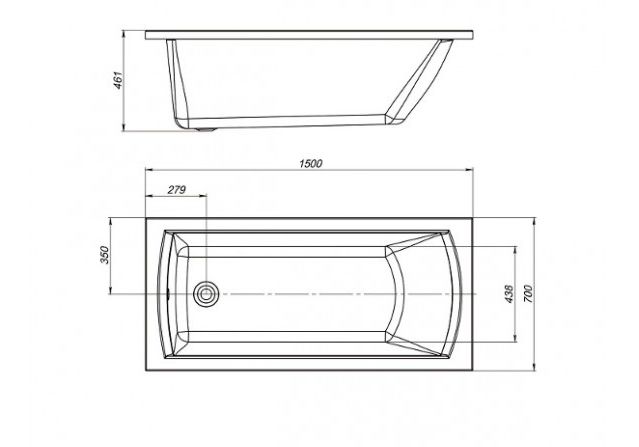 Приобрести торцевая панель для ванны mirsant бетта premium 70 см r