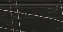 Ступень Kerranova Marble Trend 294x600 мм, MR, Nero Dorato, черный