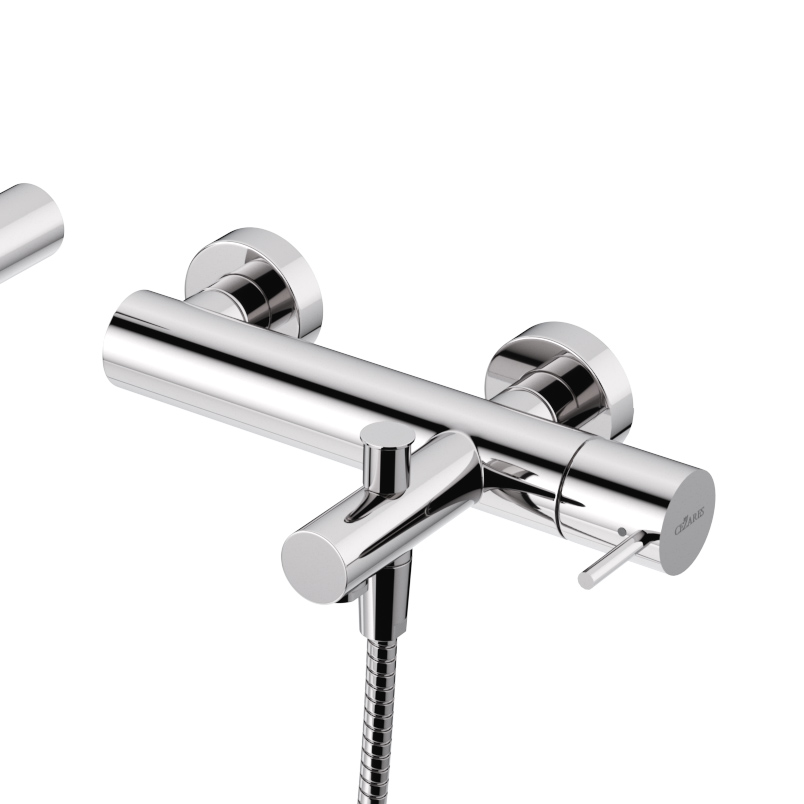 Приобрести cezares смеситель для ванны и душа leaf-vd-l-01