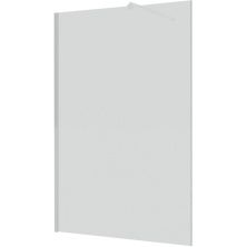 Grossman Шторка для ванны 120х140 см, хром/прозрачное GR-103