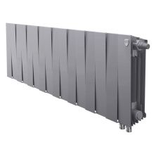 Royal Thermo Радиатор биметаллический Pianoforte 300 /Silver Satin ( серебристый ) VDR - 16 секц.