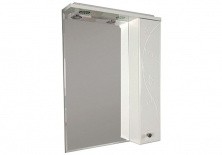 Зеркало-Шкаф Акватон ЛИАНА 60 см, белое