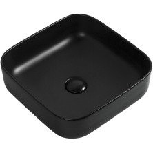 Aquanet Раковина City-1-MB 38х38 см, черный