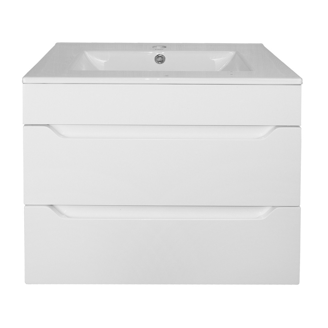 Приобрести loranto тумба подвесная с раковиной аврора 60 61х47 см, белая (cs00089909)