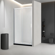 Veconi Душевая дверь Vianno VN-46, 120x185 см, хром, прозрачное VN46-120-01-C5