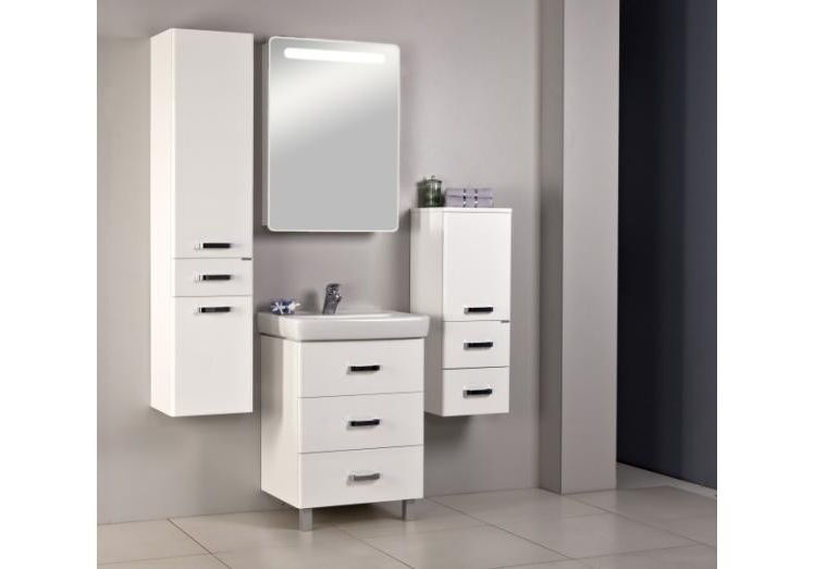 Приобрести тумба напольная с раковиной акватон америна 80м см 1a169101am010, 1wh302084, белый