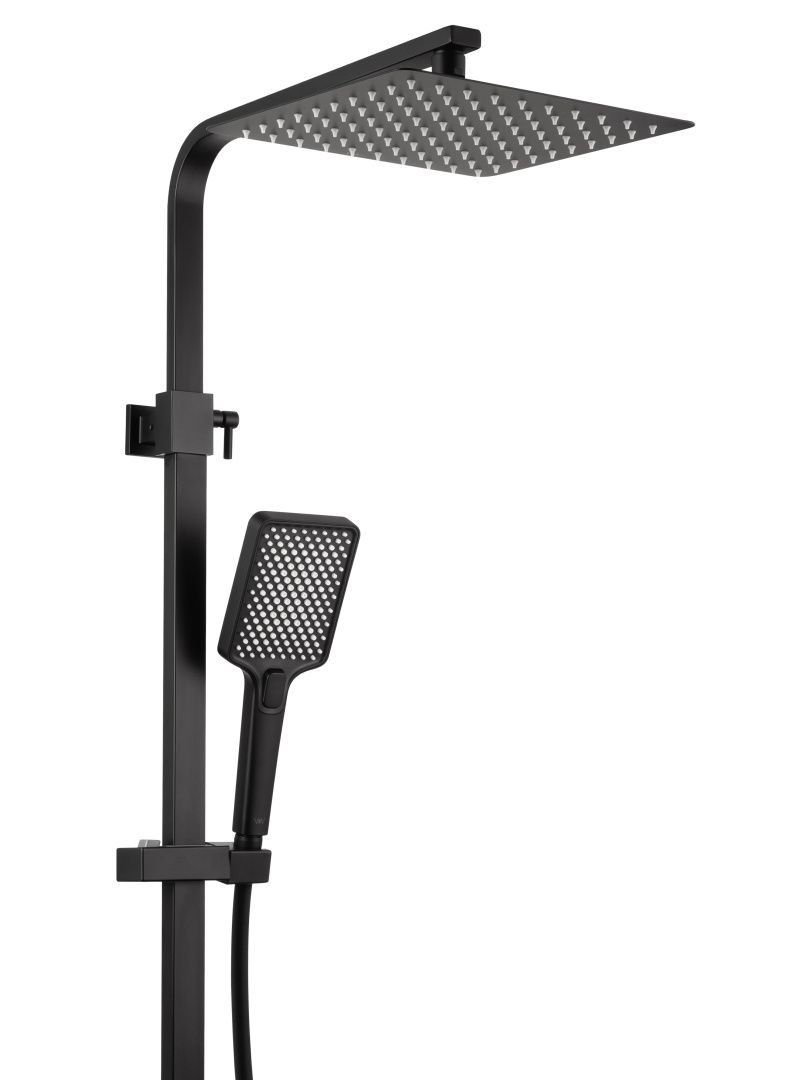 Приобрести душевая система wonzon & woghand edge, черный матовый (ww-88739003-mb)