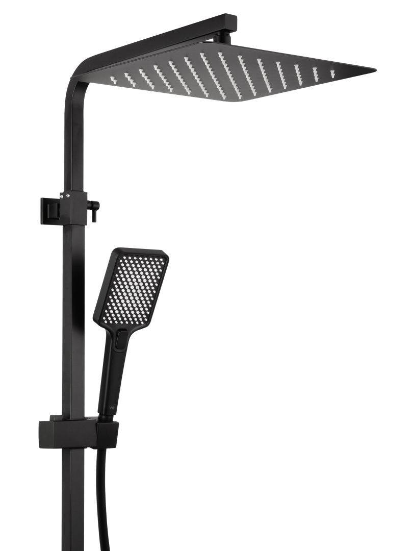 Приобрести душевая система wonzon & woghand cube, черный матовый (ww-88739016-mb)