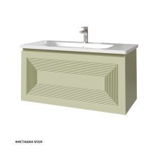 Caprigo Тумба с раковиной MODO Quarta 100 см, фисташка