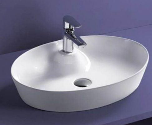 Приобрести раковина накладная ceramalux 55 см 9436