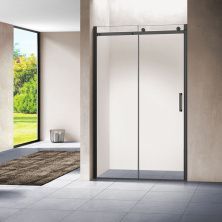 Vincea Душевая дверь Como 130 см, прозрачное, черное VPS-1C130CLB