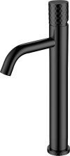 Boheme Смеситель для раковины Stick, высокий, черный 122-BB
