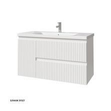 Caprigo Тумба с раковиной FORTE STRIPE 100 см, левая, бланж