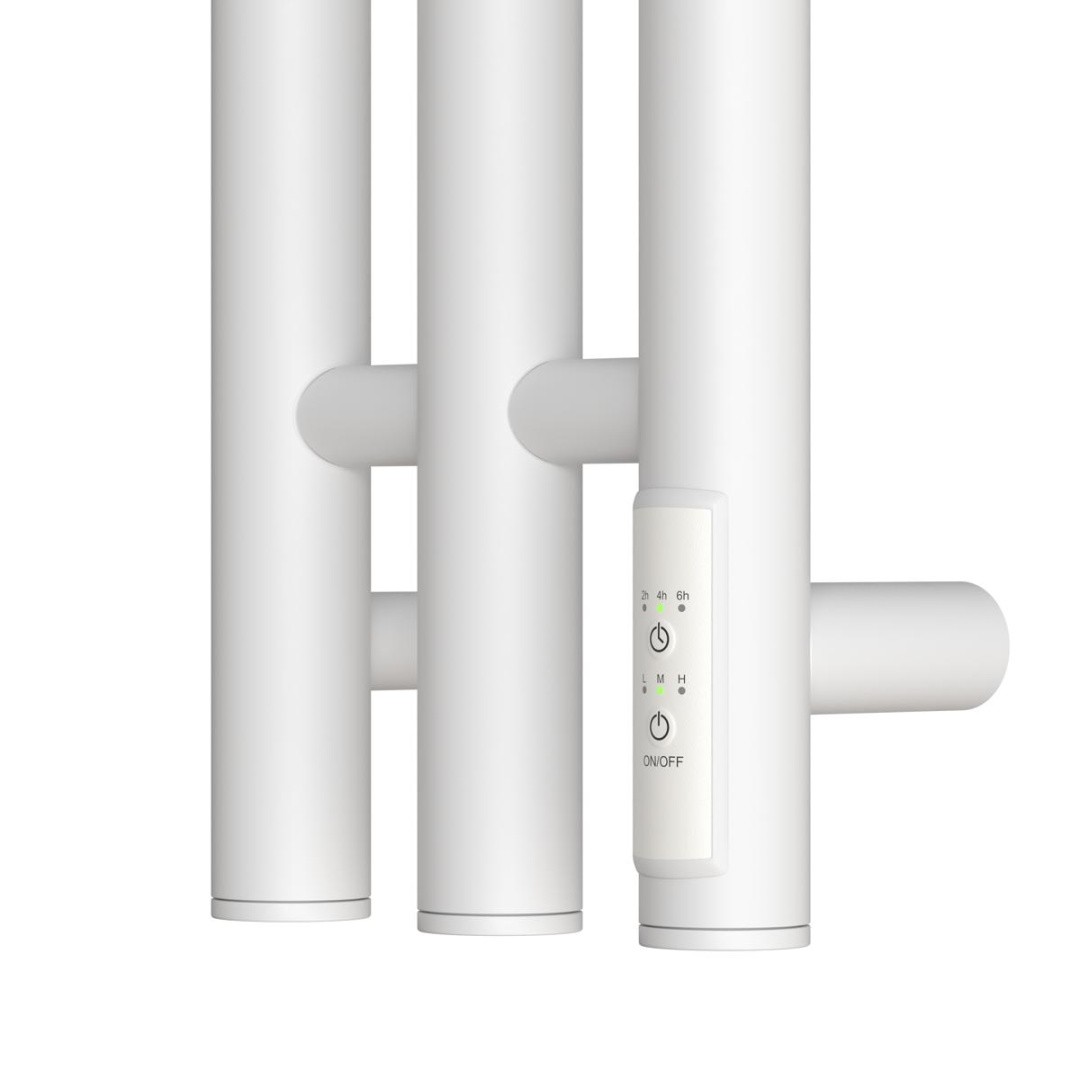 Приобрести полотенцесушитель электрический point 120x1200 деметра п3, белый pn12822w