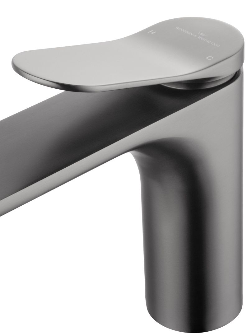 Приобрести смеситель для раковины wonzon & woghand, темный графит (ww-a40482-bgg)