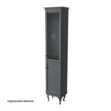 Caprigo Пенал IMPERIO 40 см, правый, черный, эмаль