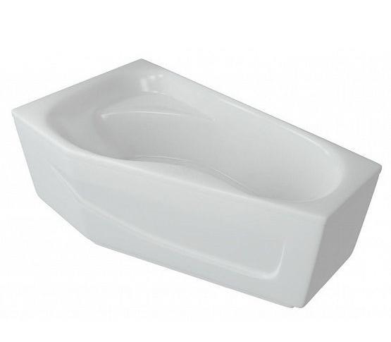 Приобрести акриловая ванна асимметричная aquatek медея l 170x95 см