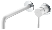 Boheme Смеситель для раковины Uno, настенный, белый\хром 465-WCR