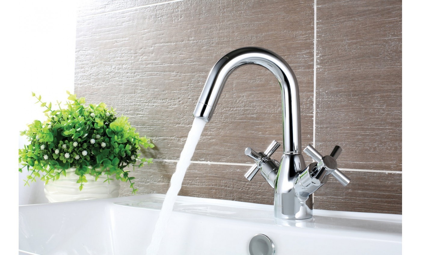 Приобрести lemark смеситель для раковины neo, двухвентильный, хром lm2207c