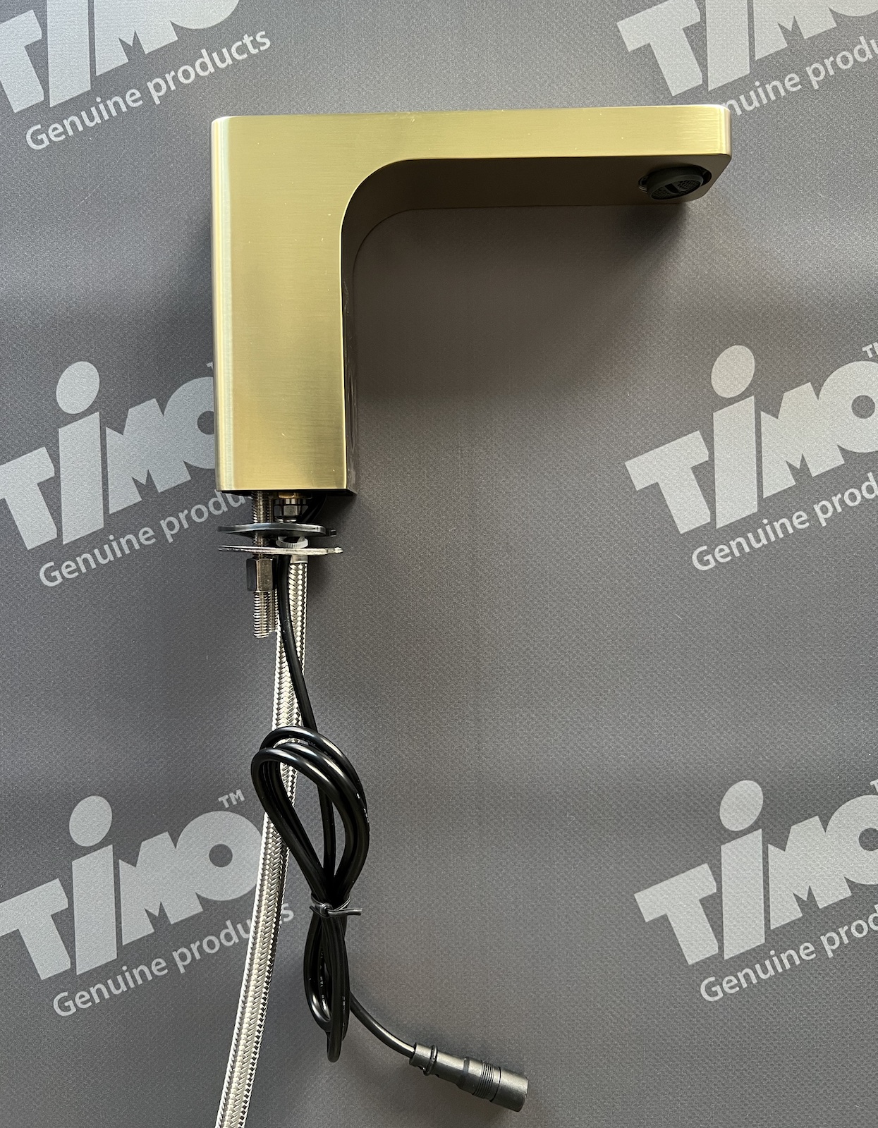 Приобрести смеситель для раковины сенсорный timo torne 4313/17f золото матовое