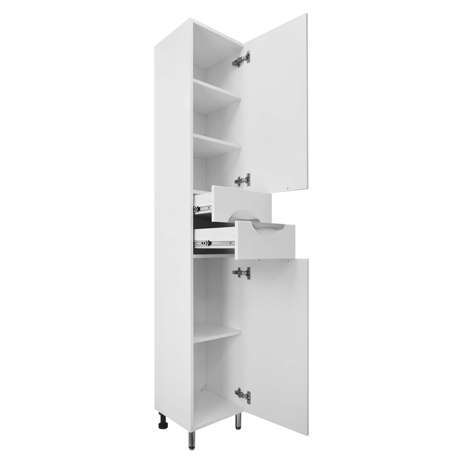 Приобрести loranto пенал стиль 40х197 см, правосторонний, белый (cs00024796)