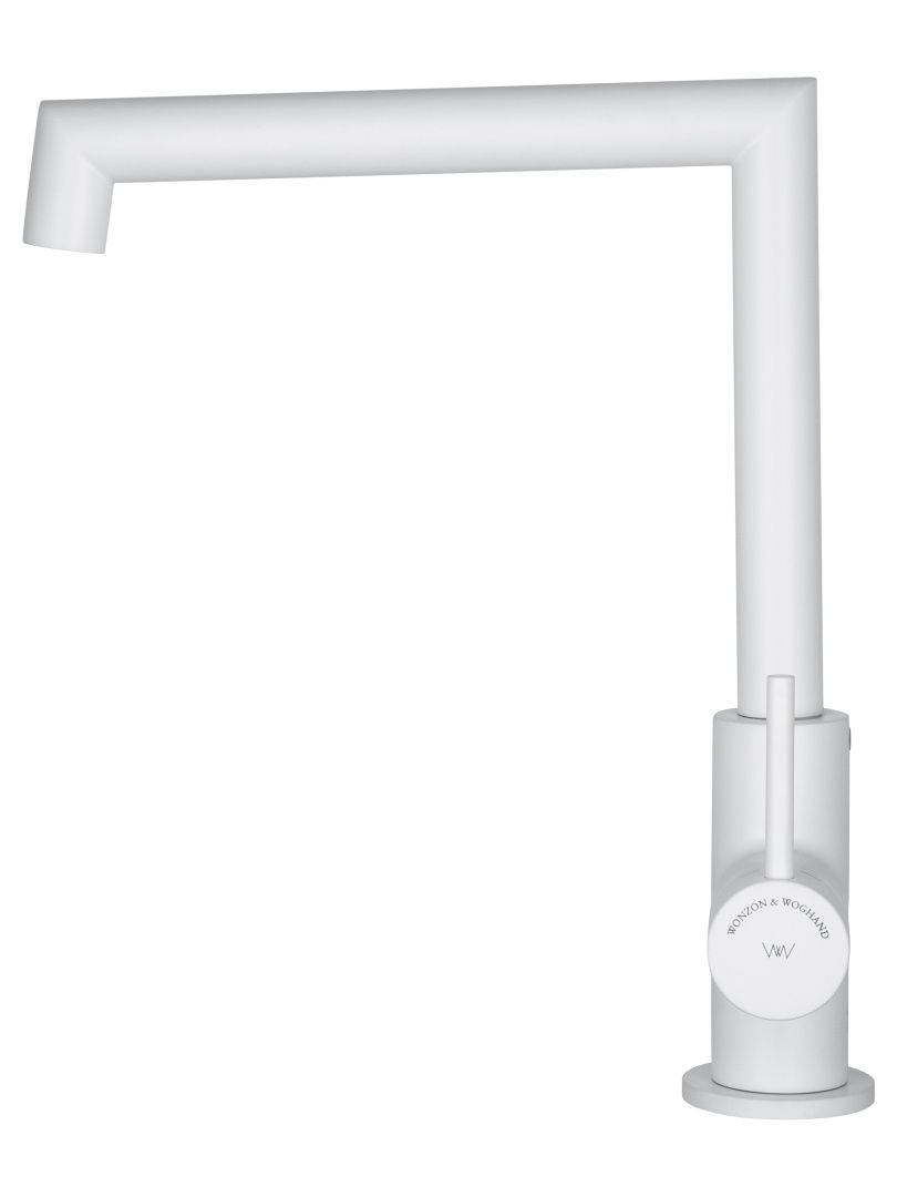 Приобрести смеситель для кухни wonzon & woghand, белый матовый (ww-l1005-mw)