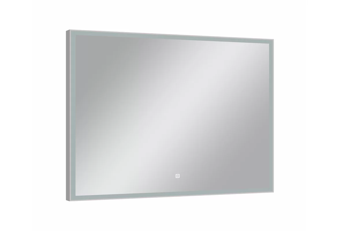 Приобрести continent зеркало с подсветкой sting 80х60 см, серое
