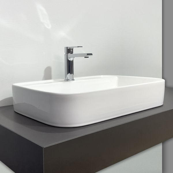 Приобрести comforty раковина 78574-60 60х42 см, белый