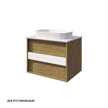 Caprigo Тумба с раковиной BALTIC 70 см, дуб рустальный