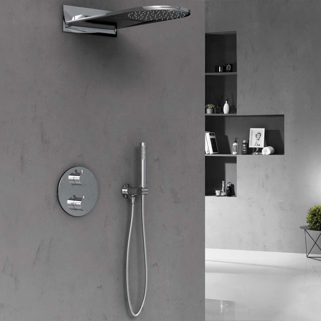Приобрести vincea встраиваемая душевая система с термостатом, хром vsfw-104tch
