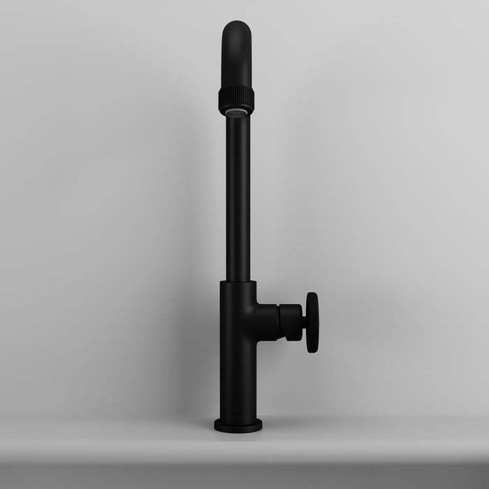 Приобрести iddis смеситель для кухни grange 374мм, черный grabl00i05