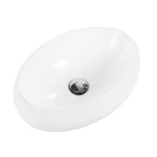 BelBagno Накладная раковина 48х34 см, белая BB1085